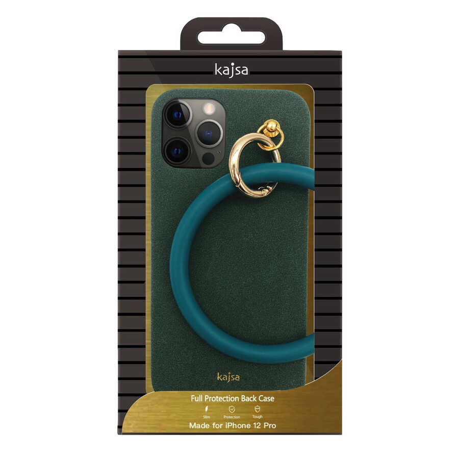 Apple iPhone 12 Pro Max Uyumlu Kılıf Kajsa Splendid Serisi Morandi Ring Kapak - 2
