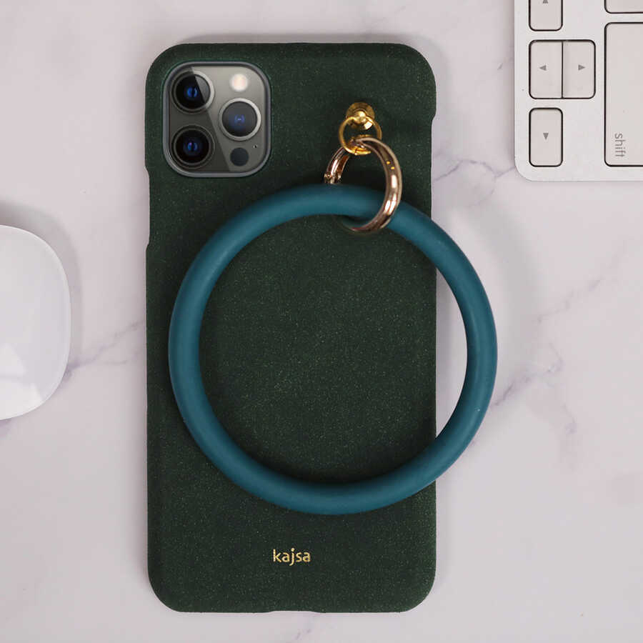 Apple iPhone 12 Pro Max Uyumlu Kılıf Kajsa Splendid Serisi Morandi Ring Kapak - 5