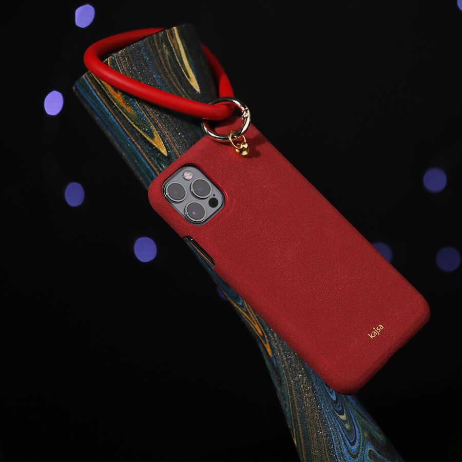 Apple iPhone 12 Pro Max Uyumlu Kılıf Kajsa Splendid Serisi Morandi Ring Kapak - 10