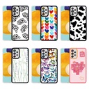 Samsung Galaxy A52 Uyumlu Kılıf Zore M-Fit Desenli Kapak - 1