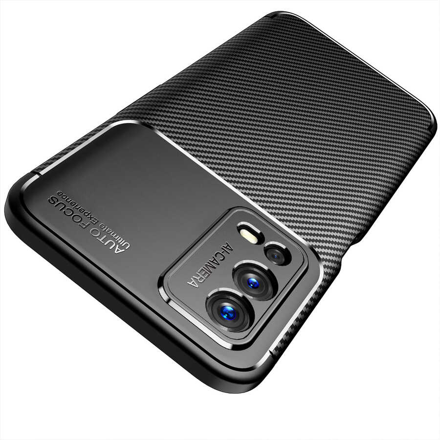 Oppo A55 4G Uyumlu Kılıf Zore Negro Silikon Kapak - 1