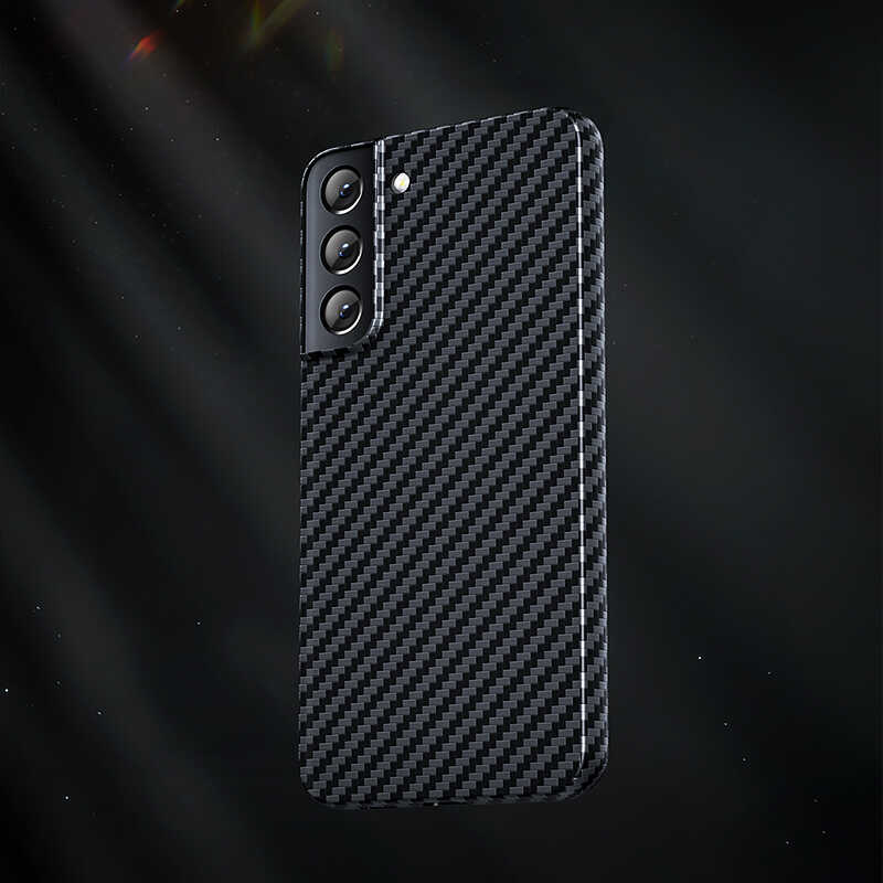 Samsung Galaxy S22 Plus Uyumlu Kılıf Benks Kevlar Fiber Kapak - 6