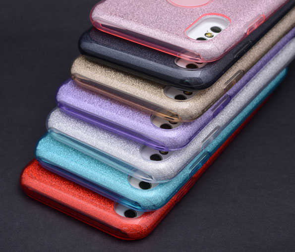 Apple iPhone X Uyumlu Kılıf Zore Shining Silikon - 1