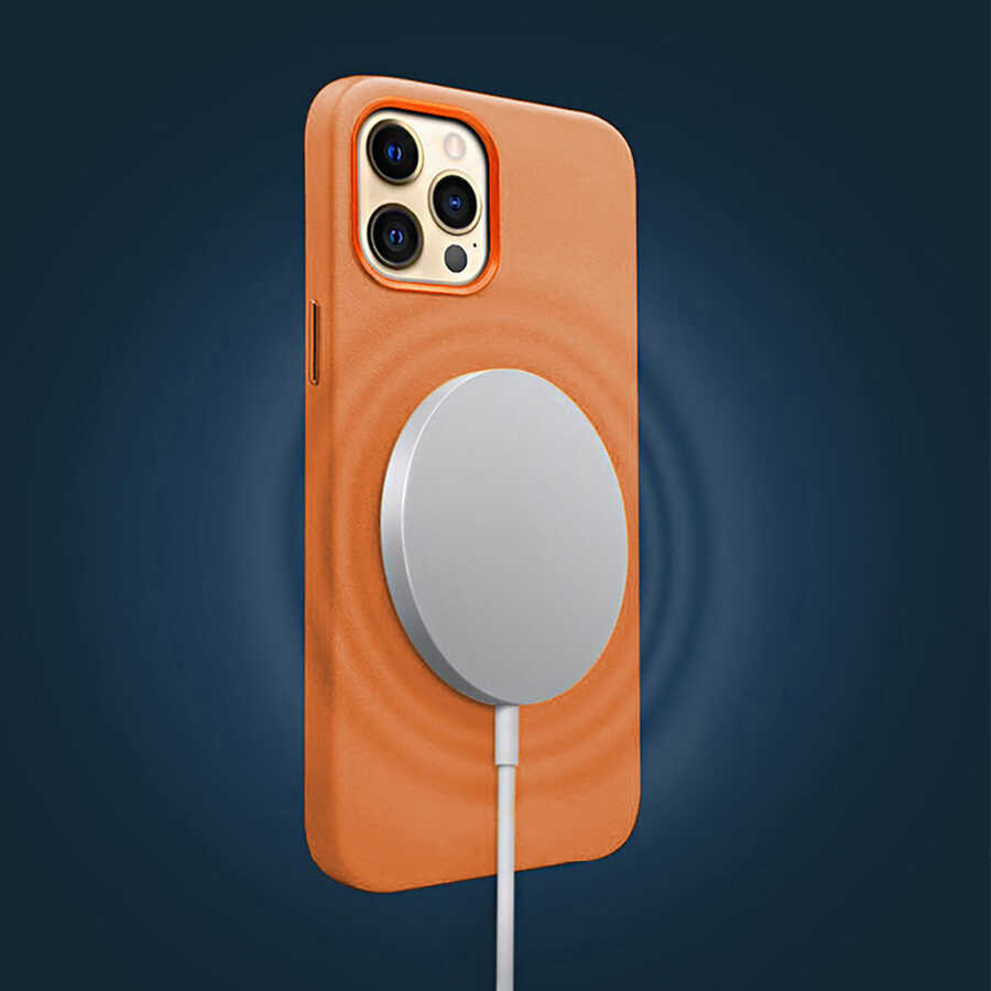 Apple iPhone 13 Pro Max Uyumlu Kılıf Wiwu Magsafe Magnetic Kapak - 1