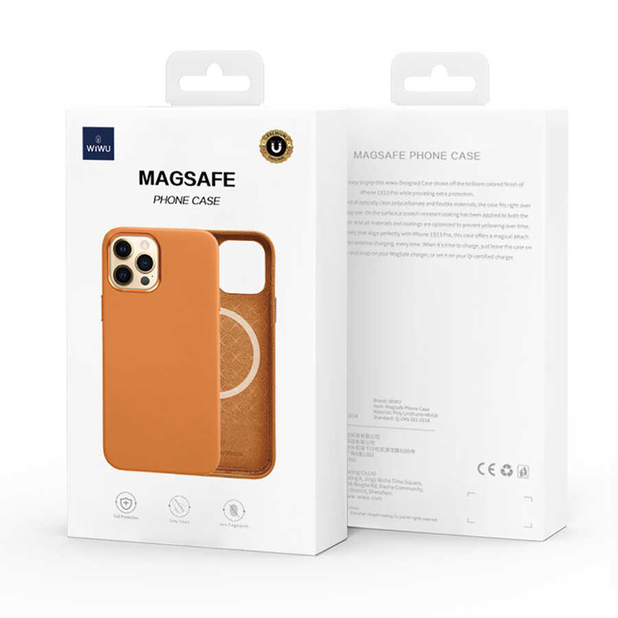 Apple iPhone 13 Pro Max Uyumlu Kılıf Wiwu Magsafe Magnetic Kapak - 6