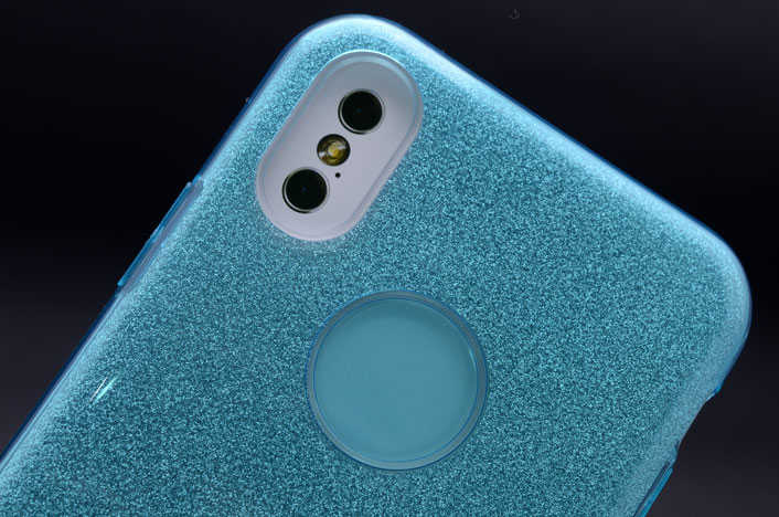 Apple iPhone X Uyumlu Kılıf Zore Shining Silikon - 2
