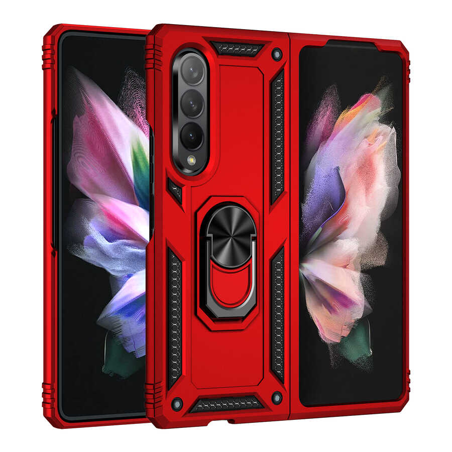 Samsung Galaxy Z Fold 3 Uyumlu Kılıf Zore Vega Kapak - 7
