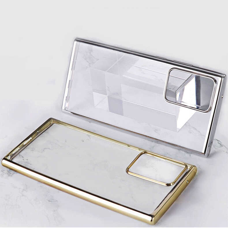 Samsung Galaxy Note 20 Ultra Uyumlu Benks Magic Glitz Ultra-Thin Transparent Protective Soft Kapak - 1