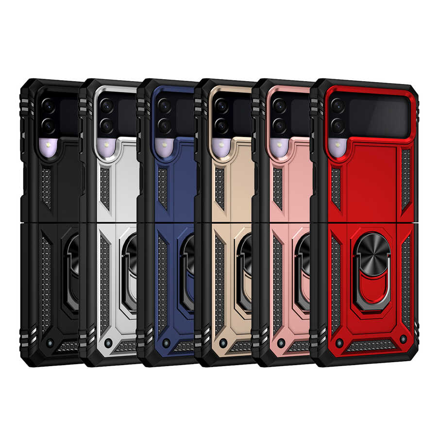 Samsung Galaxy Z Flip 3 Uyumlu Kılıf Zore Vega Kapak - 1