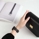 ​​​Apple Watch 44mm Uyumlu KRD-53 Deri Kordon - 2