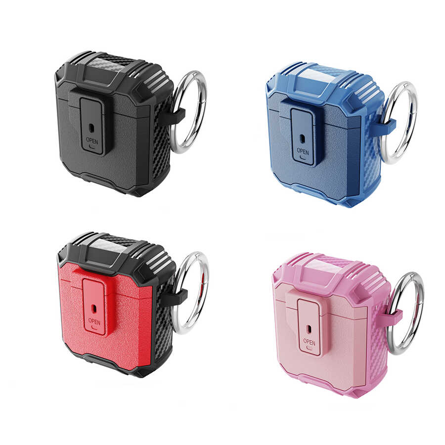 Apple Airpods Uyumlu Kılıf Zore Airbag 27 Silikon - 1