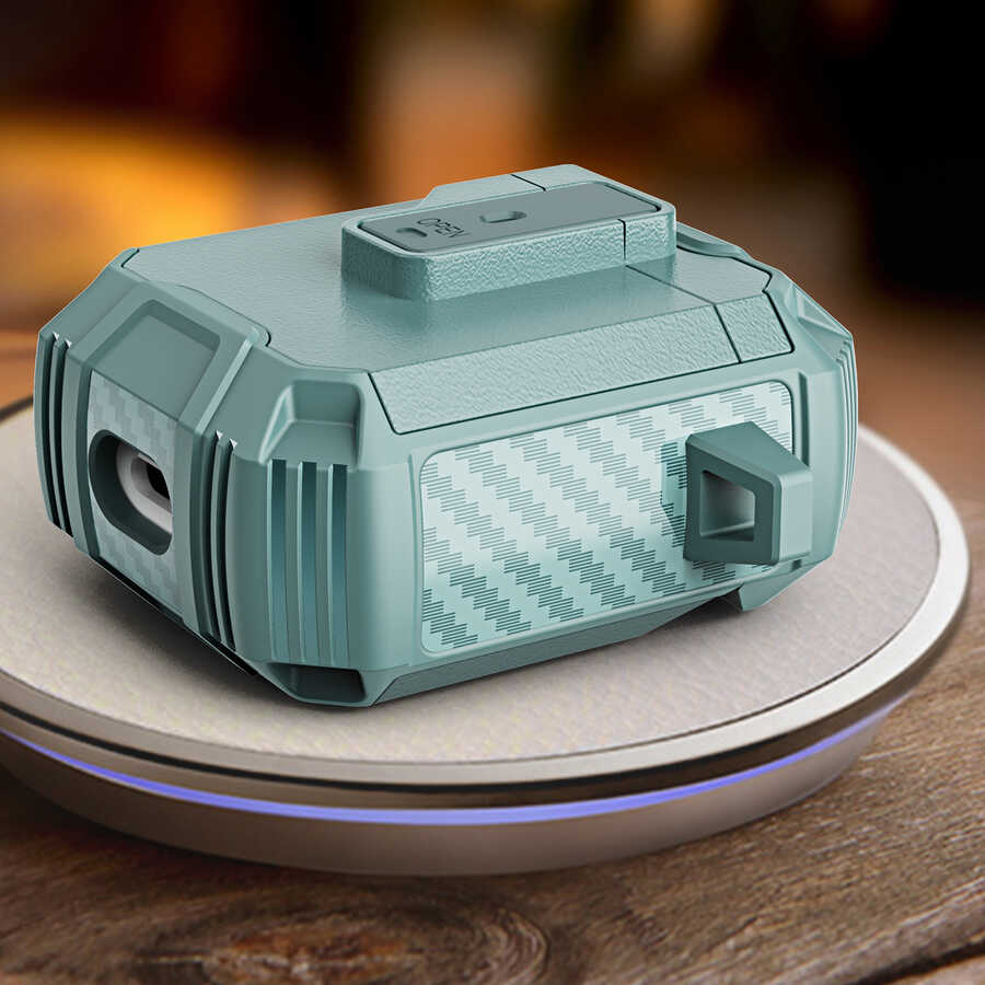 Apple Airpods Uyumlu Kılıf Zore Airbag 27 Silikon - 7