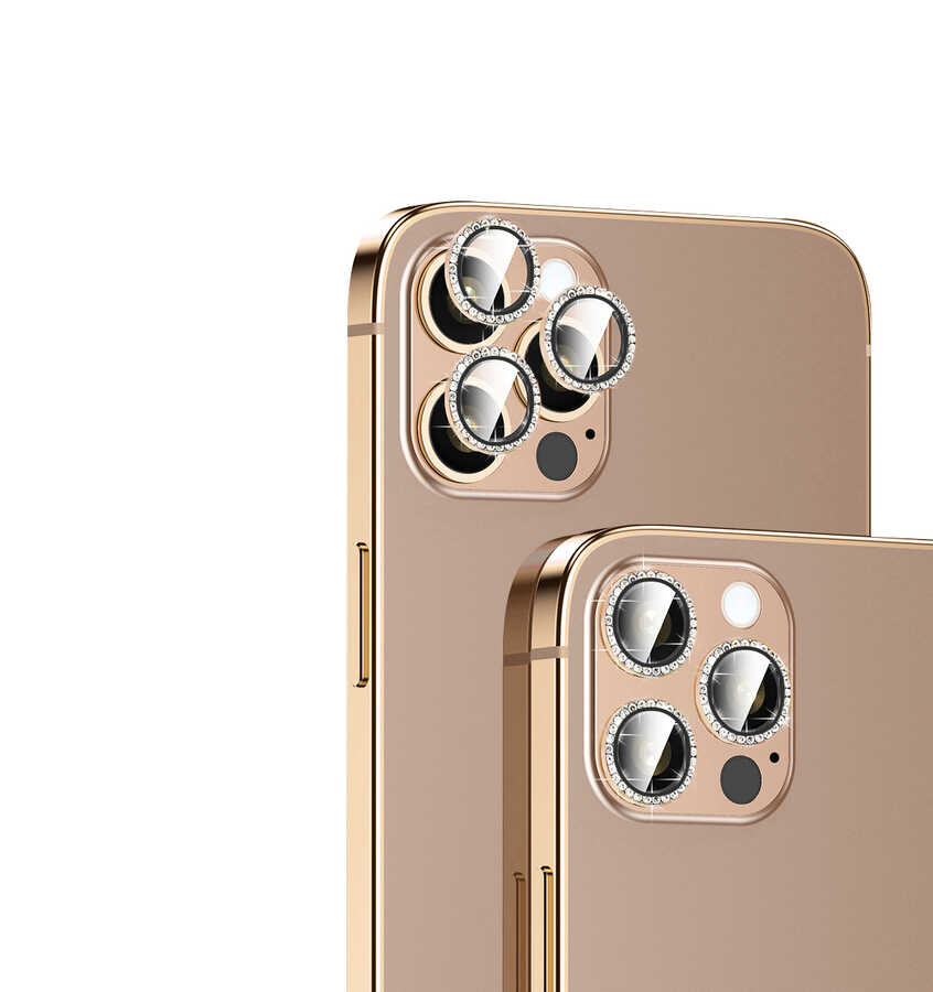 Apple iPhone 11 Pro Uyumlu CL-06 Kamera Lens Koruyucu - 4