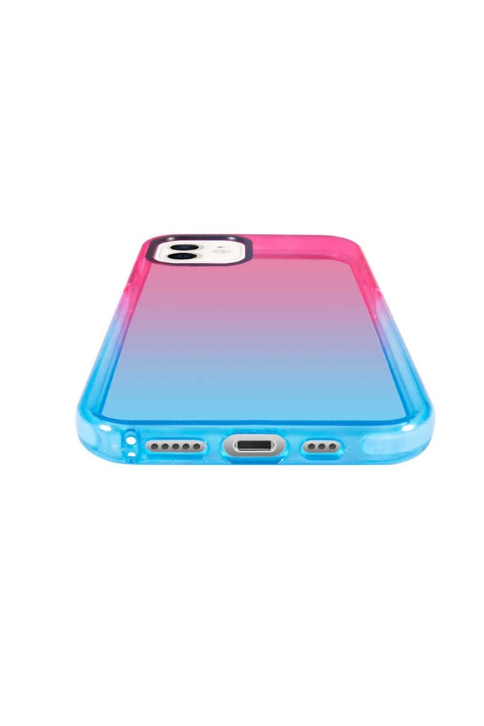 Apple iPhone 12 Uyumlu Kılıf Zore Renkli Punto Kapak