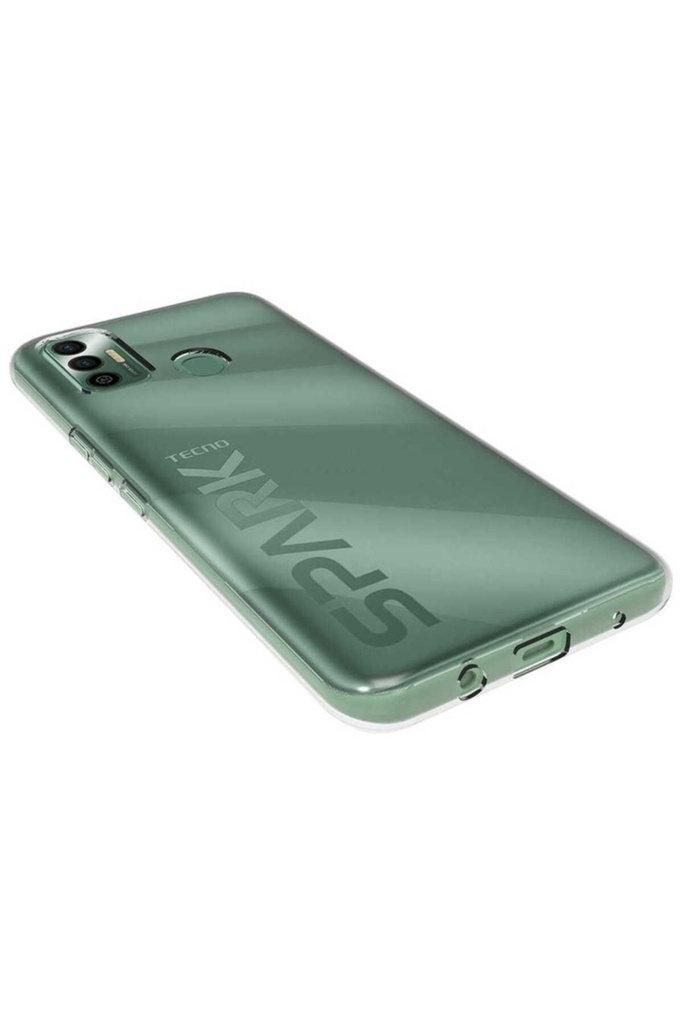 Tecno Spark 7T Uyumlu Kılıf Zore Süper Silikon Kapak