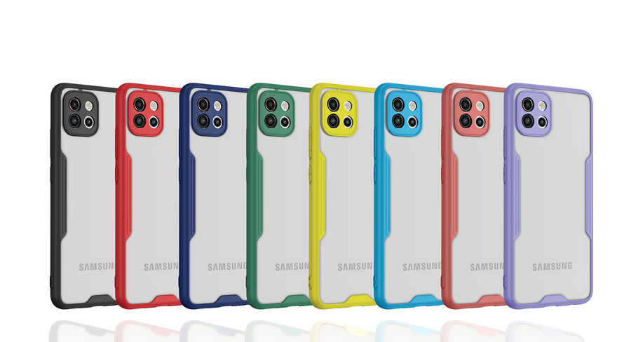 Samsung Galaxy A03 Uyumlu Kılıf Zore Parfe Kapak - 1