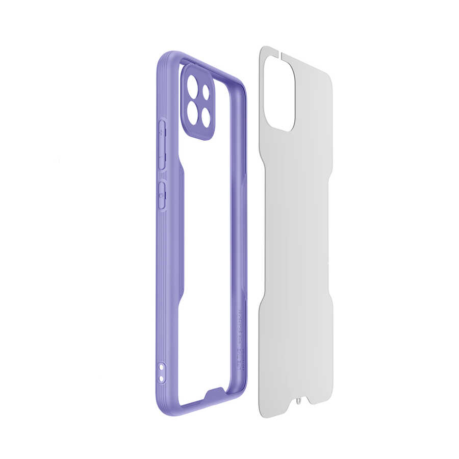 Samsung Galaxy A03 Uyumlu Kılıf Zore Parfe Kapak - 2