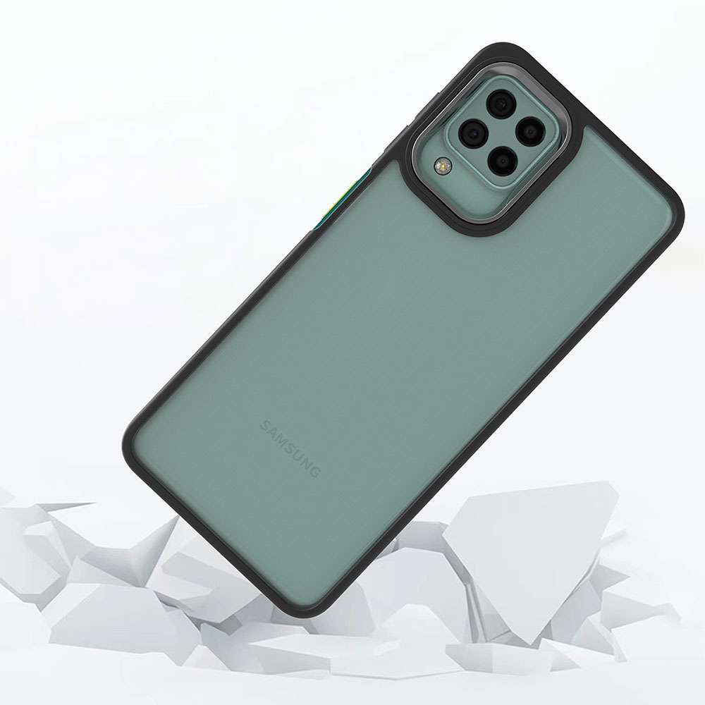 Samsung Galaxy A12 Uyumlu Kılıf Zore Flora Kapak - 2