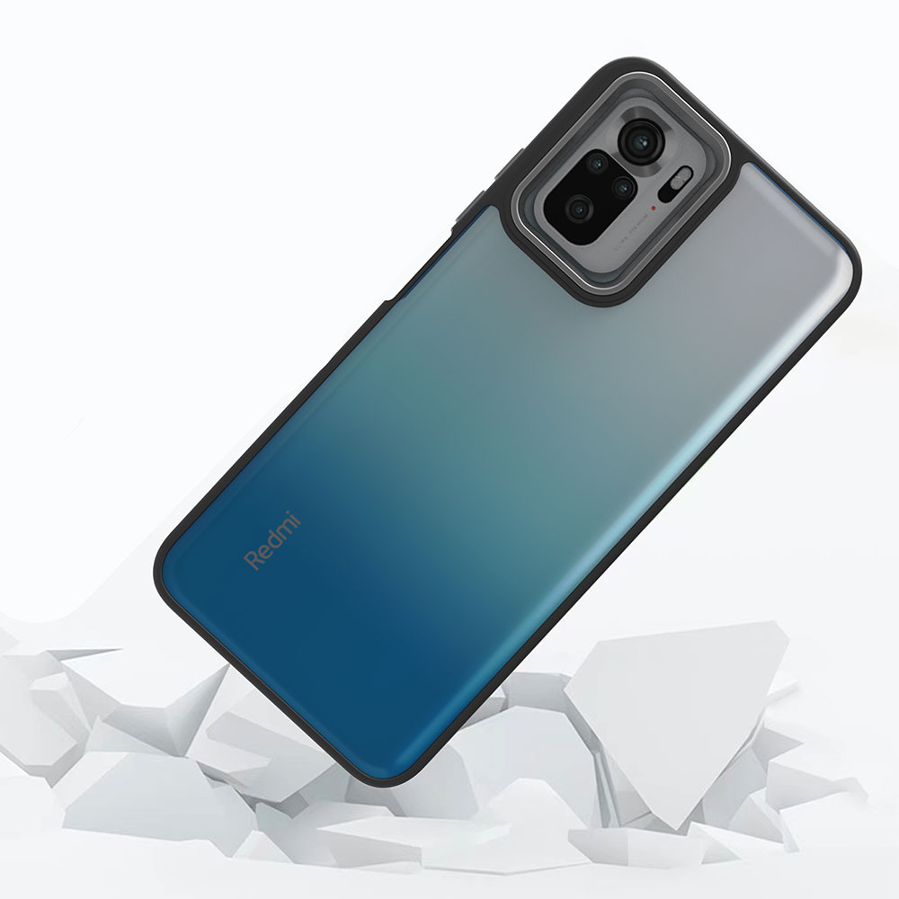 Xiaomi Redmi Note 10S Uyumlu Kılıf Zore Flora Kapak - 1