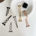 ​​​Apple Watch 7 41mm Uyumlu KRD-56 Metal Kordon - 7