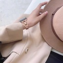 ​​​Apple Watch 44mm Uyumlu KRD-56 Metal Kordon - 5