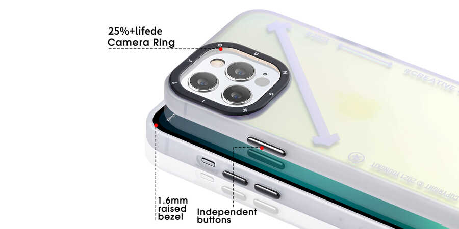 Apple iPhone 13 Pro Uyumlu Kılıf YoungKit Fashion Culture Time Serisi Kapak - 9