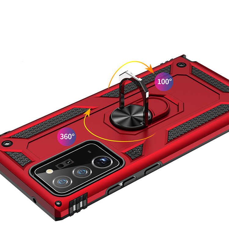 Samsung Galaxy Note 20 Ultra Uyumlu Kılıf Zore Vega Kapak - 6