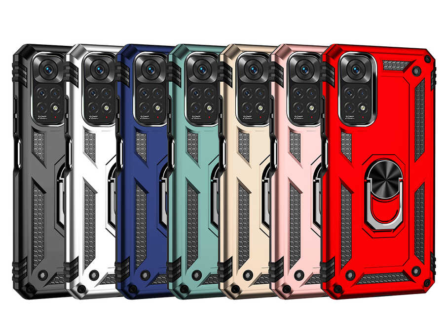 Xiaomi Redmi Note 11S Global Uyumlu Kılıf Zore Vega Kapak - 1