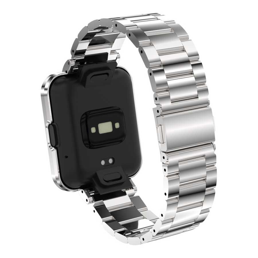 Xiaomi Redmi Watch 2 Lite Uyumlu Zore KRD-60 Metal Kordon - 4