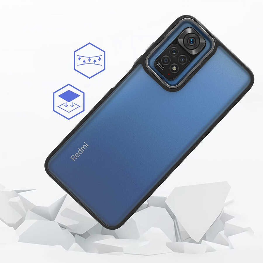 Xiaomi Redmi Note 11 Global Uyumlu Kılıf Zore Flora Kapak - 1