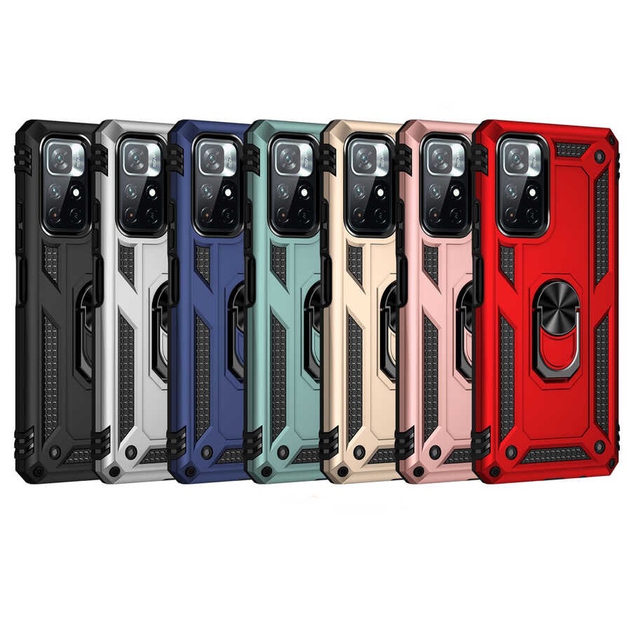 Xiaomi Redmi Note 11T 5G Uyumlu Kılıf Zore Vega Kapak - 7