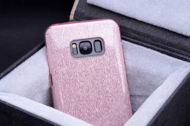 Samsung Galaxy S8 Plus Uyumlu Kılıf Zore Shining Silikon - 1
