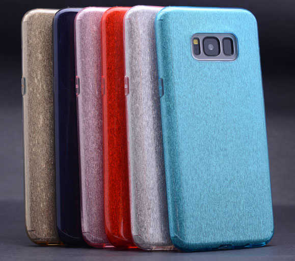 Samsung Galaxy S8 Plus Uyumlu Kılıf Zore Shining Silikon - 3