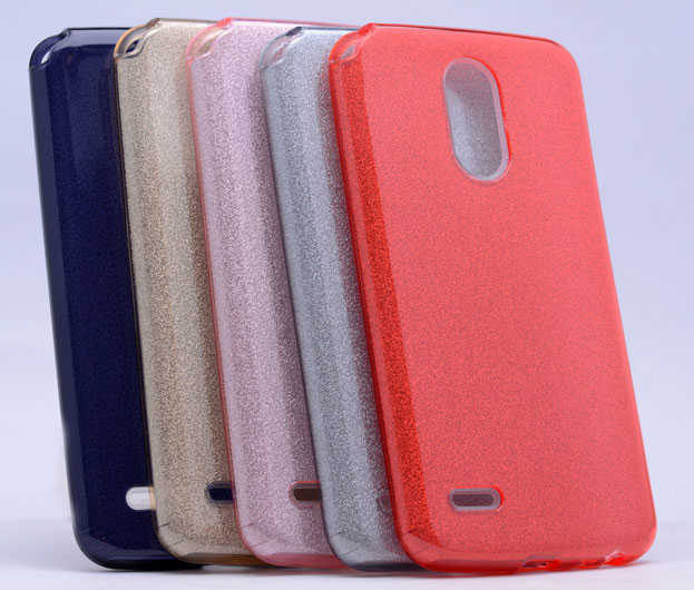 LG Stylus 3 Uyumlu Kılıf Zore Shining Silikon - 2
