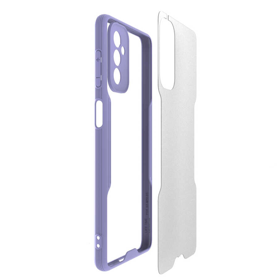 Samsung Galaxy M52 Uyumlu Kılıf Zore Parfe Kapak - 2