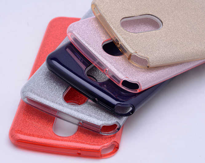 LG Stylus 3 Uyumlu Kılıf Zore Shining Silikon - 1