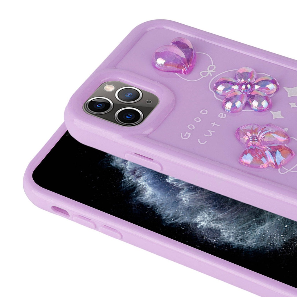 Apple iPhone 11 Pro Max Uyumlu Kılıf Kabartma Figürlü Parlak Zore Toys Silikon Kapak - 2