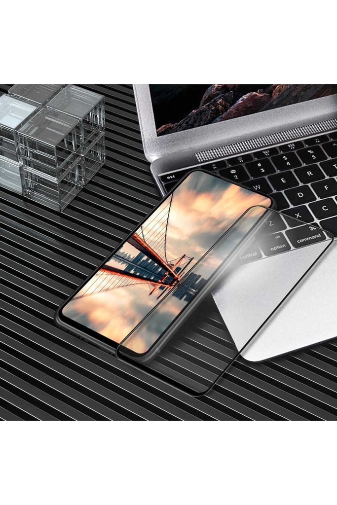 Huawei Y9 Prime 2019 Uyumlu Davin 5D Cam Ekran Koruyucu