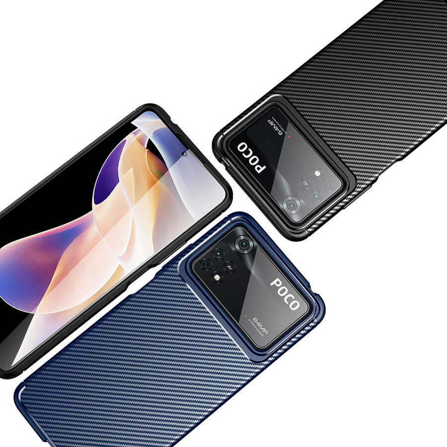 Xiaomi Poco X4 Pro 5G Uyumlu Kılıf Zore Negro Silikon Kapak - 4