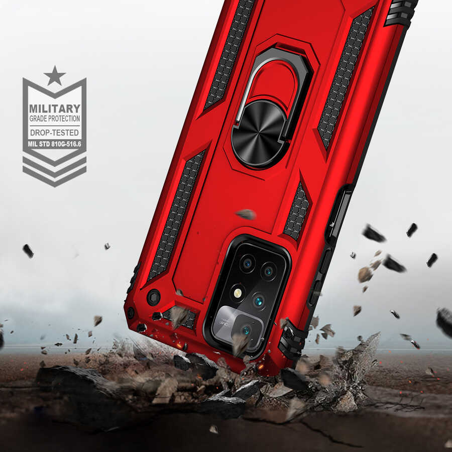 Xiaomi Redmi 10 Uyumlu Kılıf Zore Vega Kapak - 4