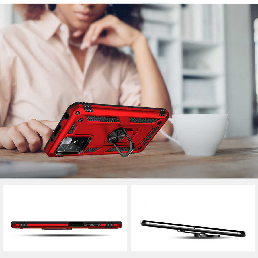 Xiaomi Redmi 10 Uyumlu Kılıf Zore Vega Kapak - 6