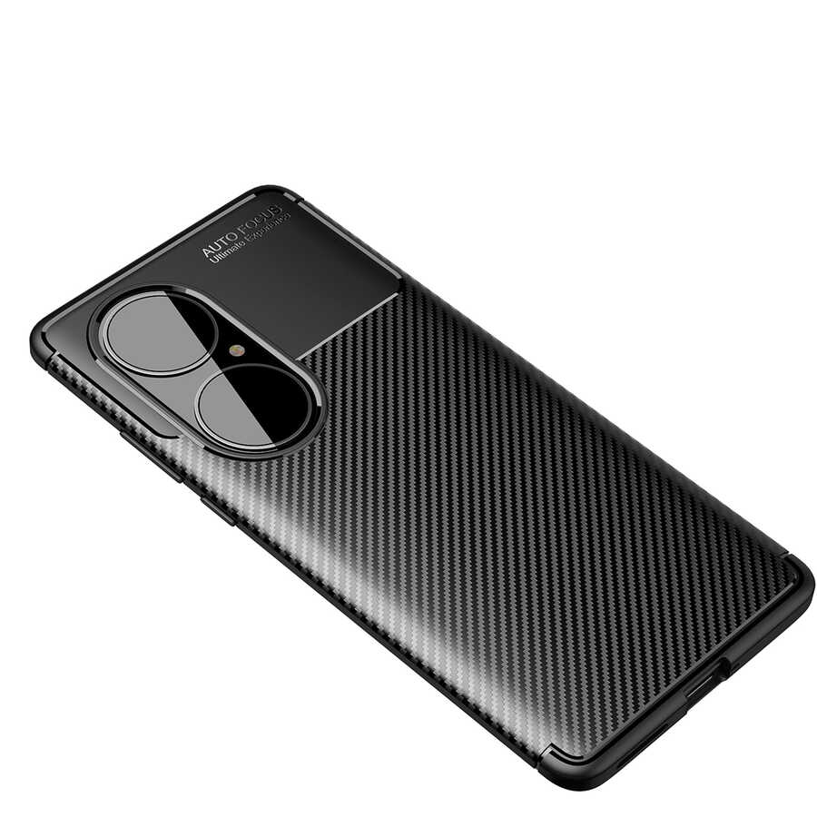 Huawei P50 Pro Uyumlu Kılıf Zore Negro Silikon Kapak - 8