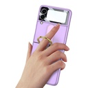 Samsung Galaxy Z Flip 3 Uyumlu Kılıf Zore Flip Ring Kıpta Kapak - 5