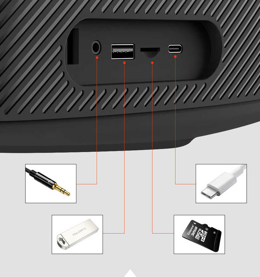 Wiwu P16 Max Bluetooth Speaker Hoparlör - 12