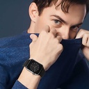 Apple Watch 7 45mm Uyumlu Wiwu Attleage Watchband Hakiki Deri Kordon - 4