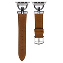 ​​​Apple Watch 42mm Uyumlu KRD-53 Deri Kordon - 13