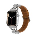 ​​​Apple Watch 42mm Uyumlu KRD-53 Deri Kordon - 19