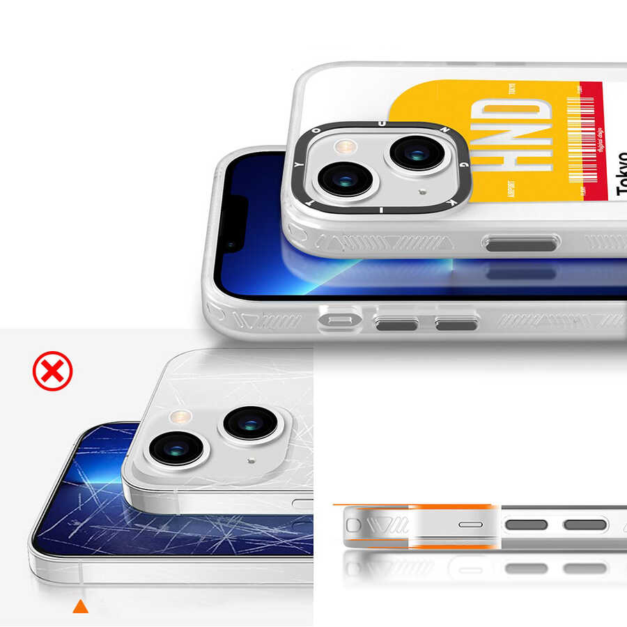 Apple iPhone 13 Uyumlu Kılıf YoungKit Any Time Trip Serisi Kapak - 3