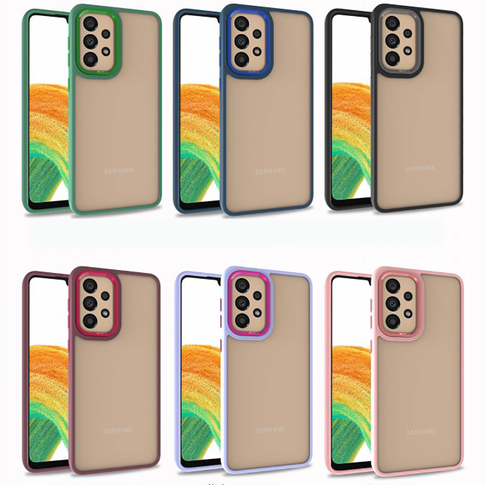 Samsung Galaxy A73 Uyumlu Kılıf Zore Flora Kapak - 1