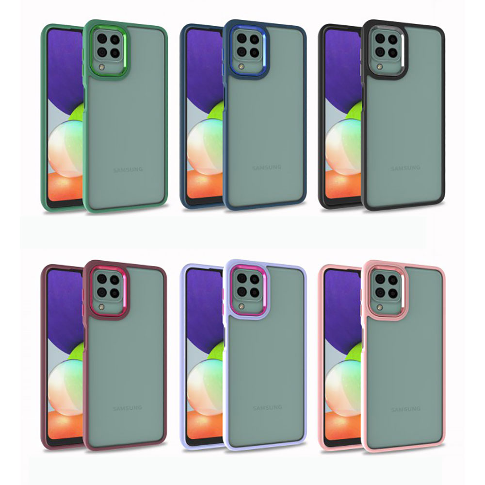 Samsung Galaxy M22 Uyumlu Kılıf Zore Flora Kapak - 2